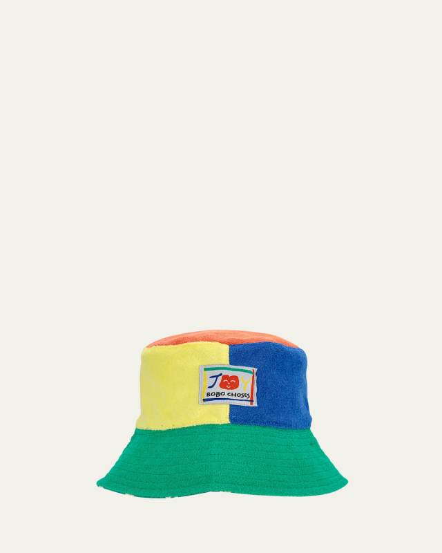 Boy's Wavy Reversible Bucket Hat